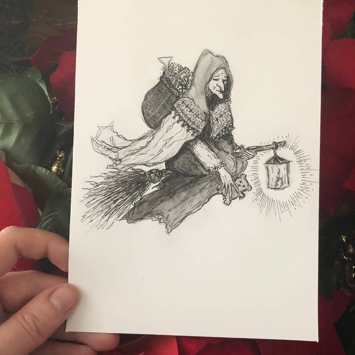 La Befana - Imprimé 5x7 pour la vente par The Pickety Witch