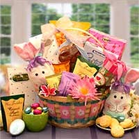 It's An Easter Celebration Sweet Treats Gift Basket for wholesale by Gift Basket Drop Shipping