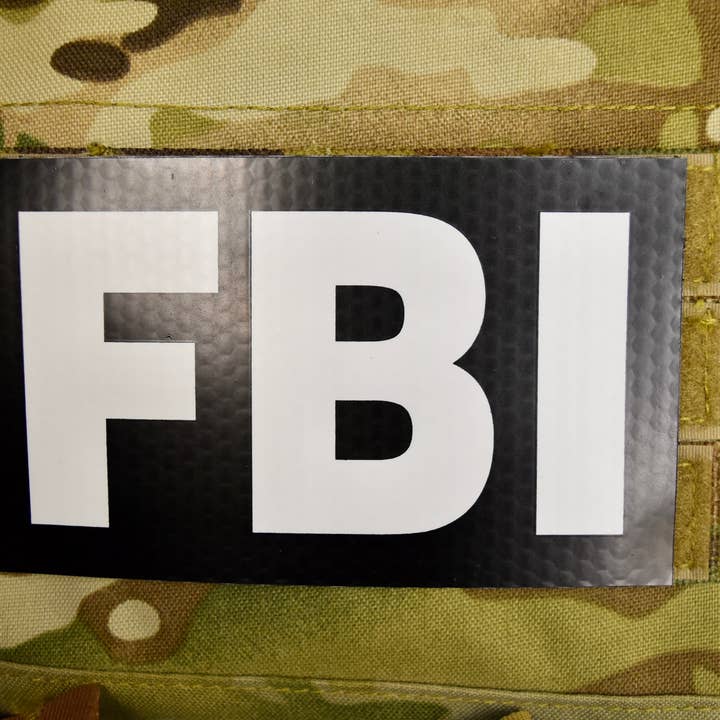 Grand écusson FBI infrarouge pour la vente par BritKitUSA