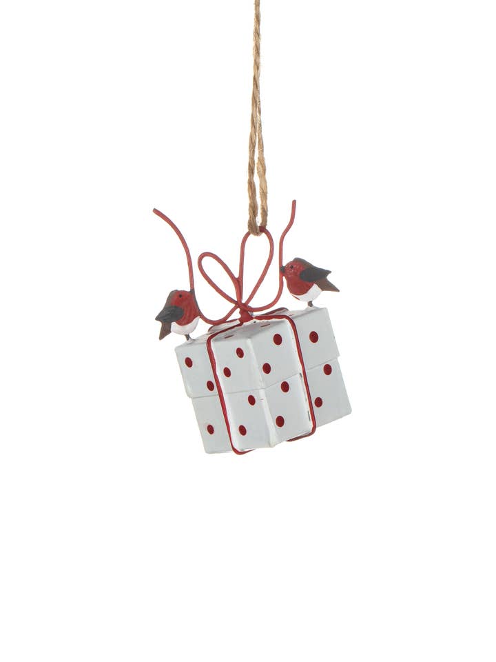 Robins Tying Parcel (White) for wholesale by Shoeless Joe Ltd