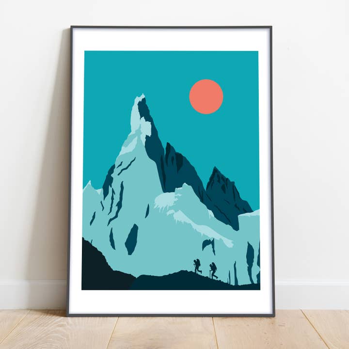 Ivivid Design - Wholesale Art Print - Cerro Torre - Patagonia