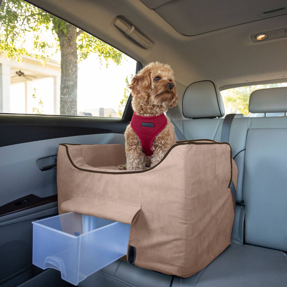 Snoozer Pet Products - Wholesale Pet Carrier - Dog - Luxury Lookout II Dog Car Seat with Microsuede8