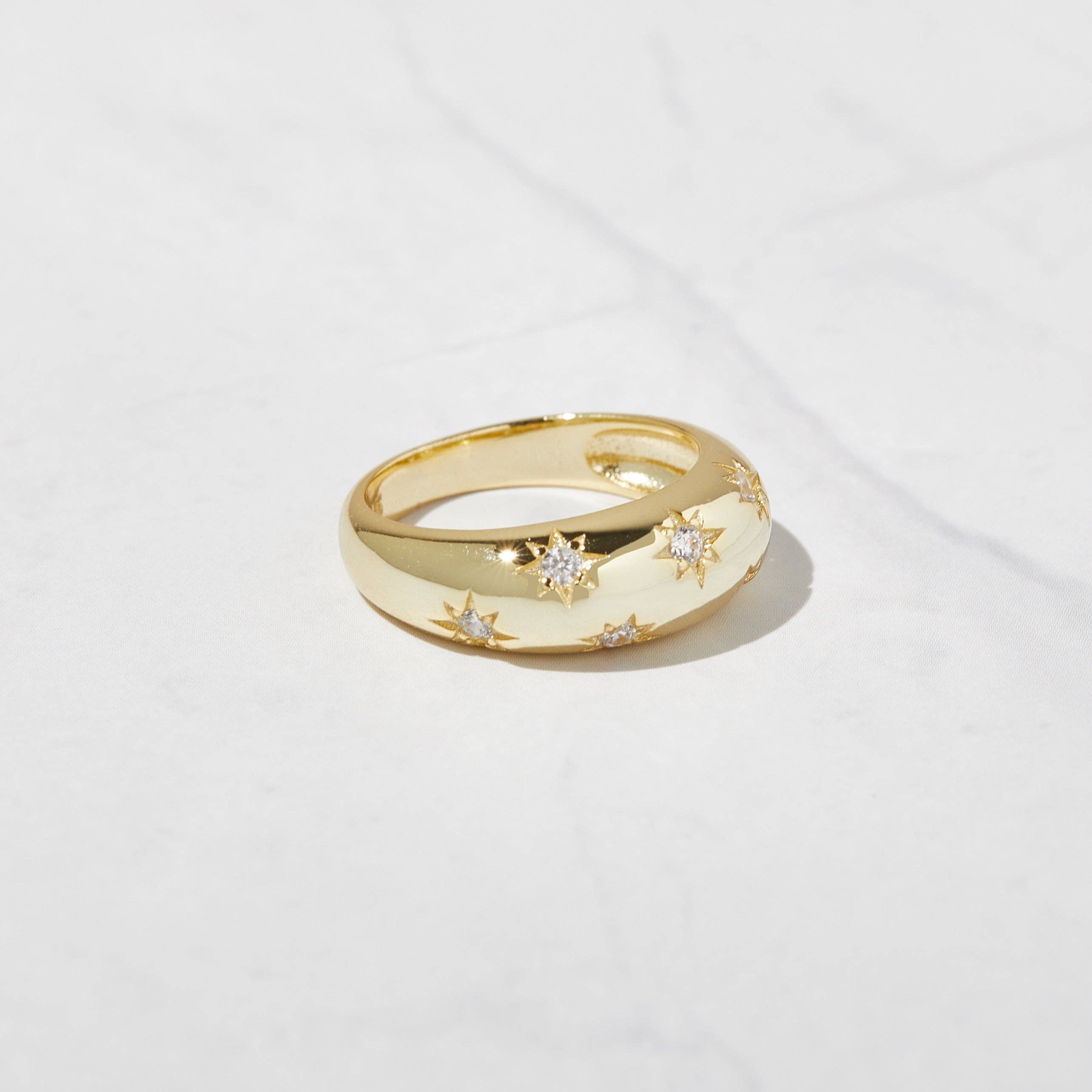 Sami Jewels – Engroshandel Ring med sten – Star Dome ring1