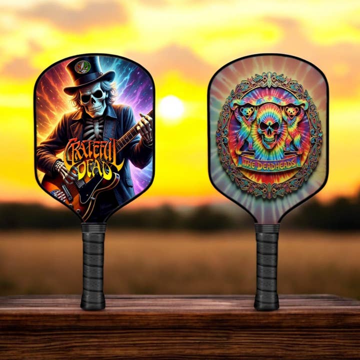 Grateful Dead Drops - Candyman - Pickleball Paddle for wholesale by The Mad Pickler