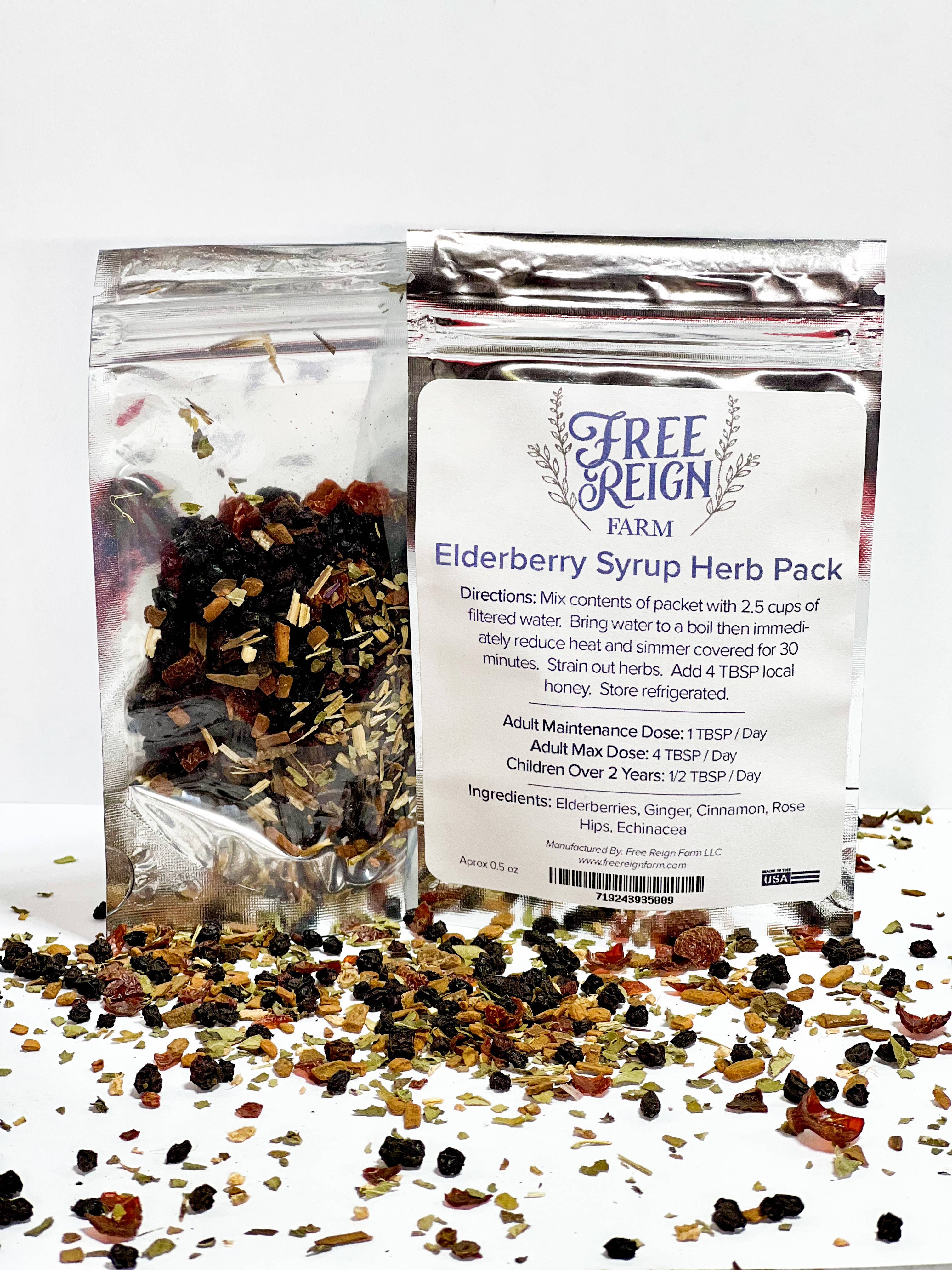 Free Reign Farm – wholesale Tinktur – Fläder sirap Kit1