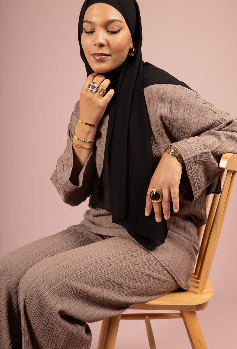 IDEAL OUTFIT - Wholesale Top & Pant Set (NOT Loungewear) - Women's - Abaya set ref:2335 FF-59PAN8