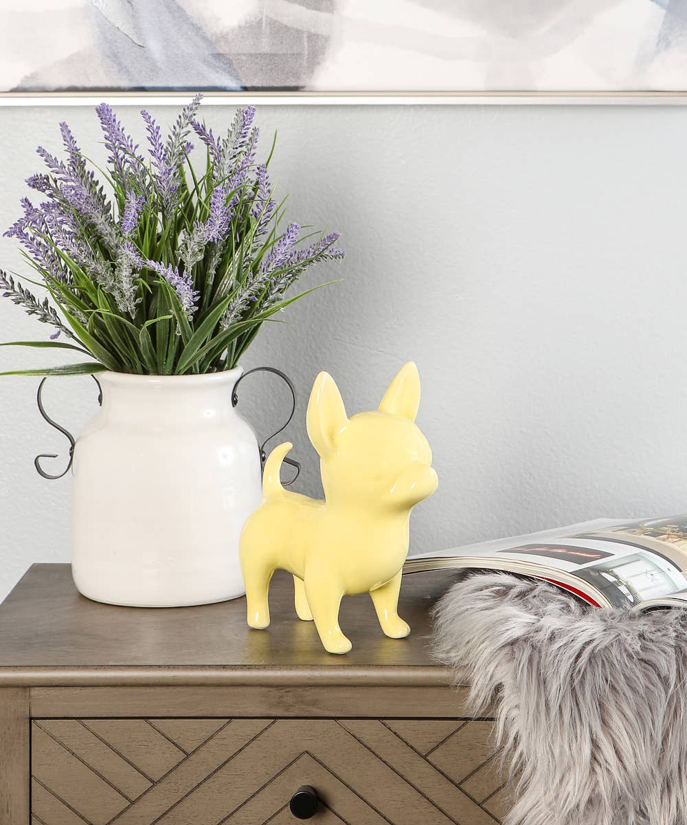 NAYOTHECORGI – Großhandel Dekofigur – Stehende Chihuahua-Keramikstatue10