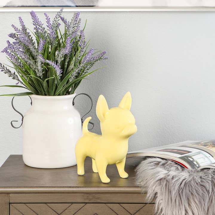 NAYOTHECORGI – Großhandel Dekofigur – Stehende Chihuahua-Keramikstatue10