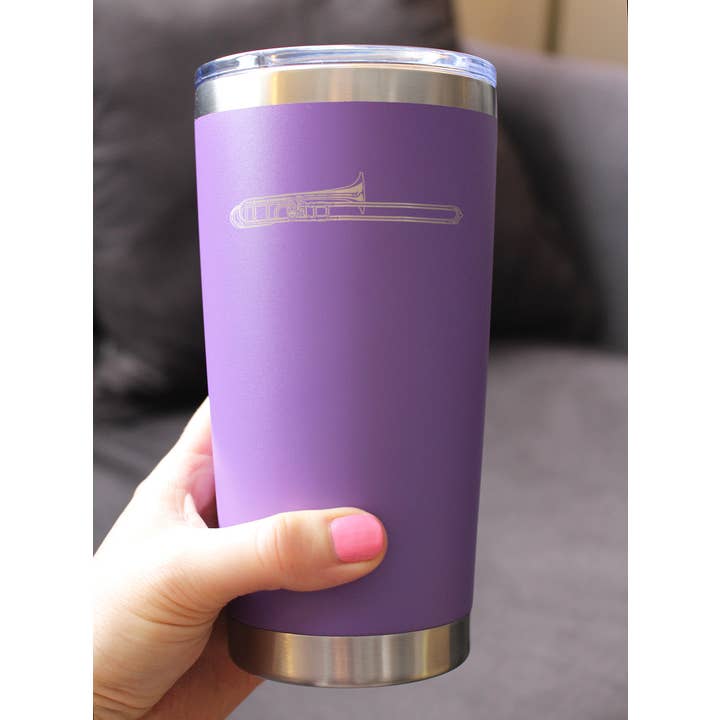 bevvee - Wholesale Insulated Mug/Tumbler - Trombone Insulated Travel Tumbler - Band Musician Gifts17