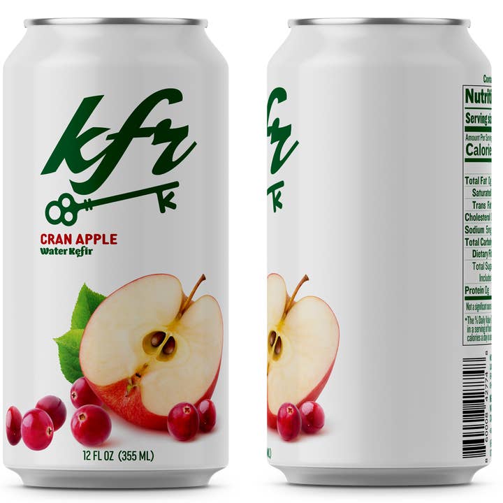 KFR - Wholesale Kombucha - CranApple Water Kefir1