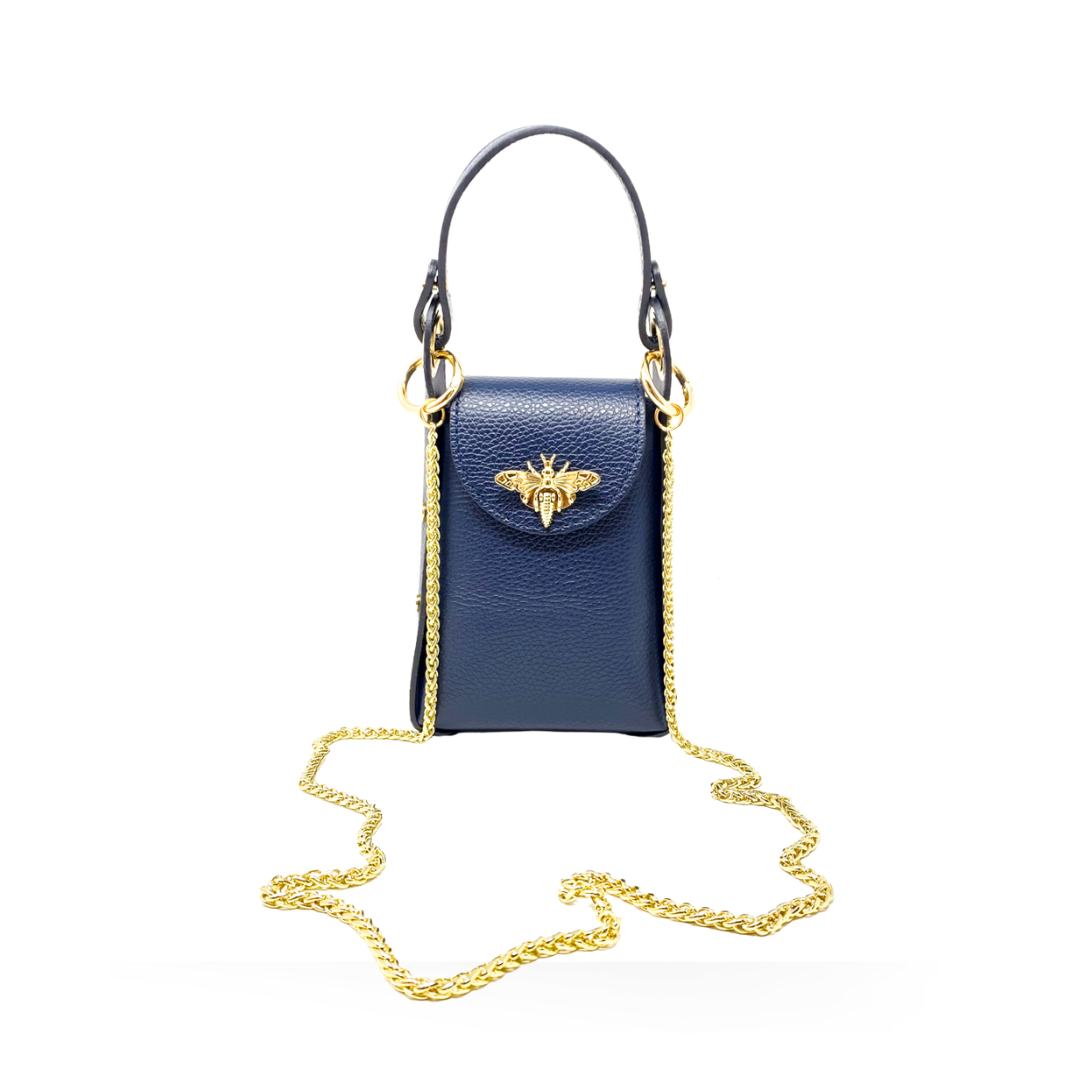 German Fuentes Handbags - Wholesale Crossbody Bag - Women's - GF1080 GENUINE ITALIAN LEATHER BUTTERFLY CLUTCH + CROSSBODY17