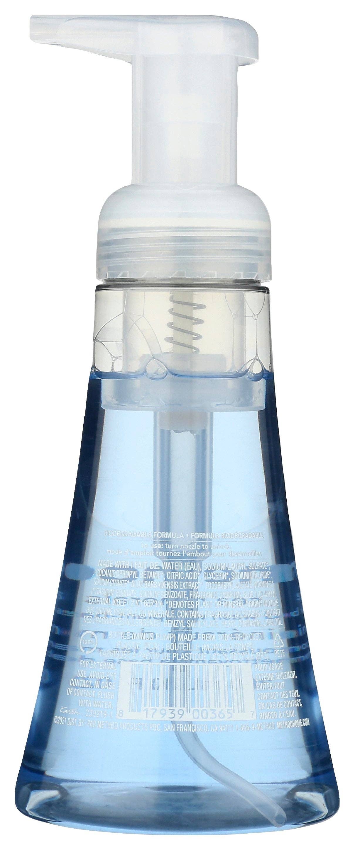 Everyday Supply Co - Wholesale Hand Soap/Wash - METHOD HOME CARE HAND WASH FOAM SEA MINRL - Case of 61