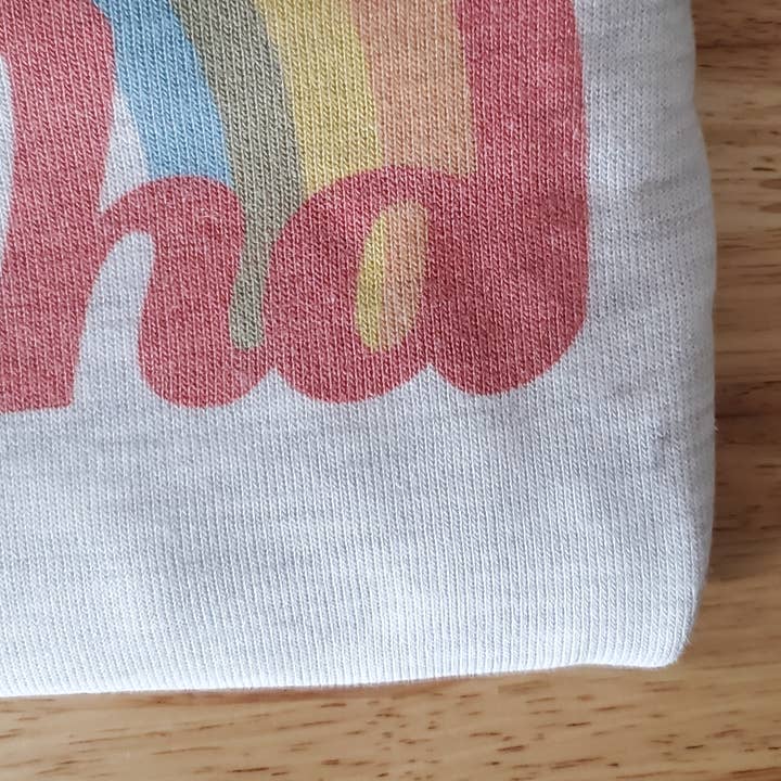 Aloha Lovely - Wholesale Graphic Sweatshirt - Women's - Aloha Retro Rainbow Crewneck3