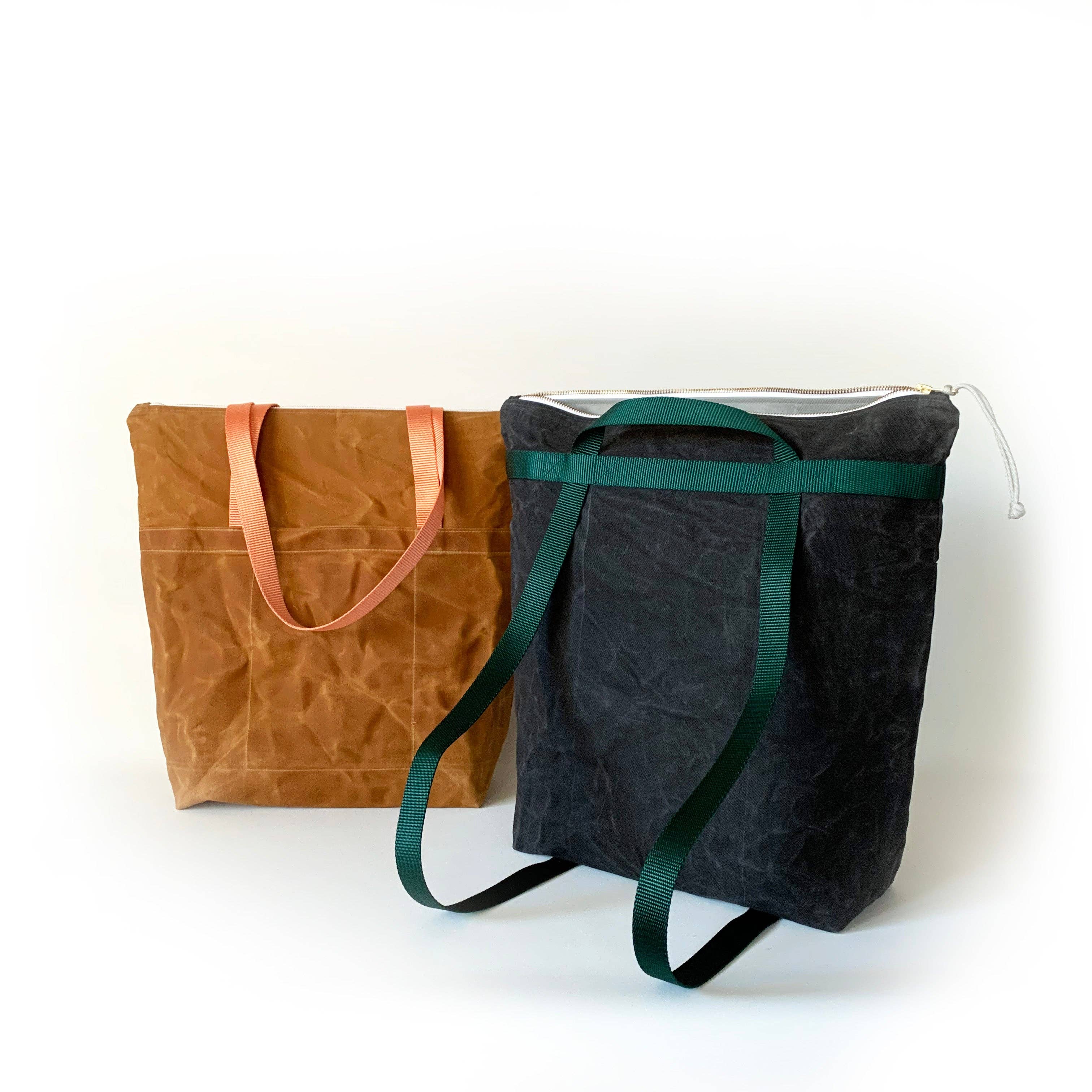 Newton Supply Co - Wholesale Tote Bag - Women's - waxed canvas totepack: convertible tote/backpack4