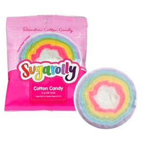 Sugarolly – wholesale Sockervadd – Sugarolly Rainbow Koreansk bomullsgodis - 60 Antal per förpackning1