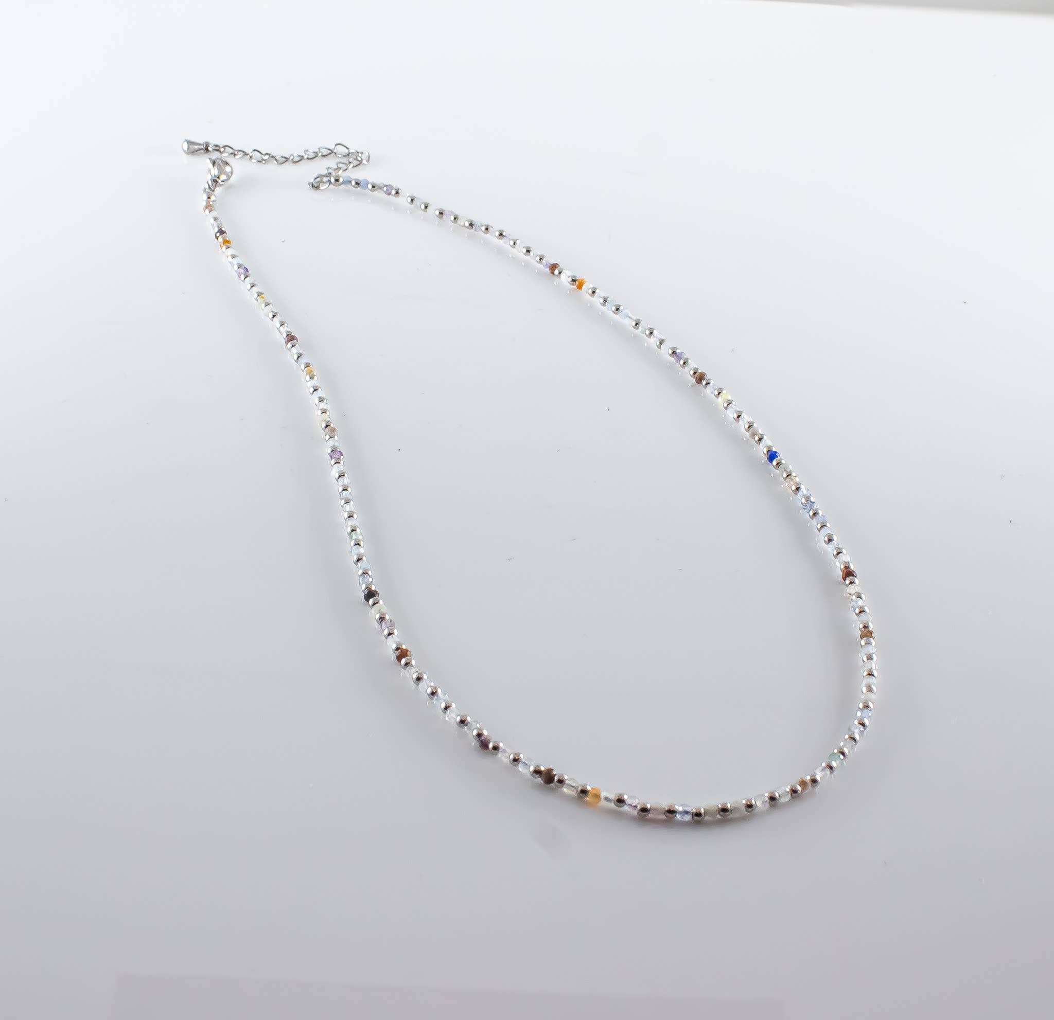 Quasar Gems USA - Wholesale Beaded/Pearl Necklace - Multi Gemstone Necklace Adjustable2