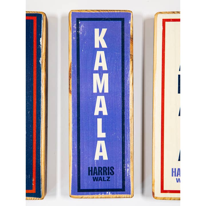 ARCHd - Wholesale Wall Sign - KAMALA Harris, Democratic National Convention Wood Art Sign5