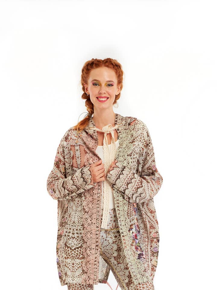IPNG Design - Wholesale Cardigan – Women’s - Casual Cardigan - Feelin Bloomy0