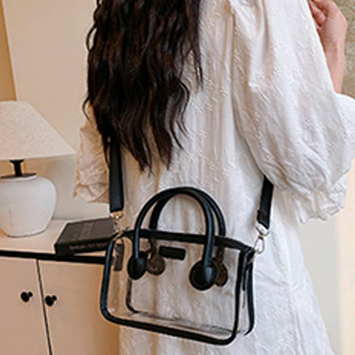 UNISHE – wholesale Crossbody bag – Women's – Fashionable PVC Transparent Crossbody Handbag ZK32116