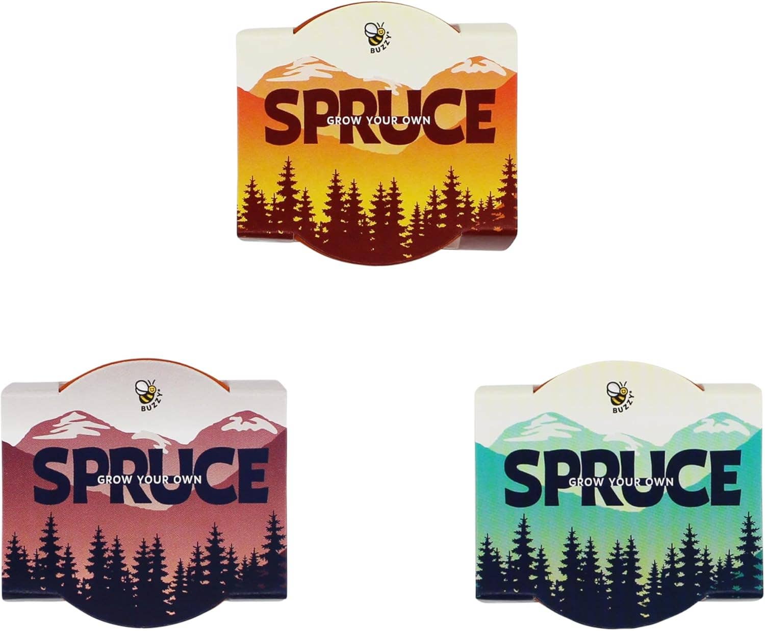 Buzzy Seeds Grow Gifts - Wholesale Plant Seeds - Mini Holiday Spruce Trees – Terracotta Pot Gift Set3