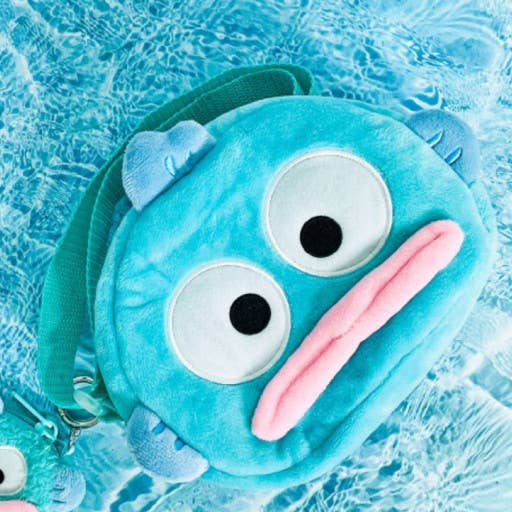 Sanrio Hangyodon face Cross Bag/ pouch for wholesale by K-Wonderland