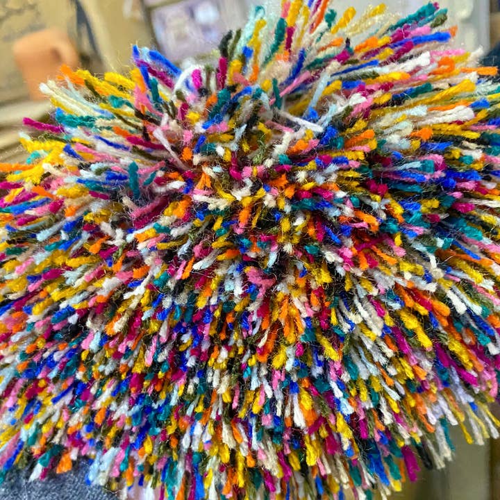 SOUK in the CITY - Wholesale Decorative Tassel/Wall Drop - XL Multi Tassel with Raffia Cup1