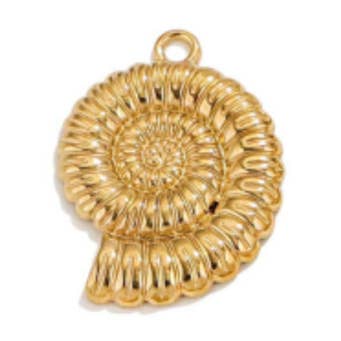 Sundial Shell Charm ~ Deep South Originals for wholesale by Deep South Originals Inc.