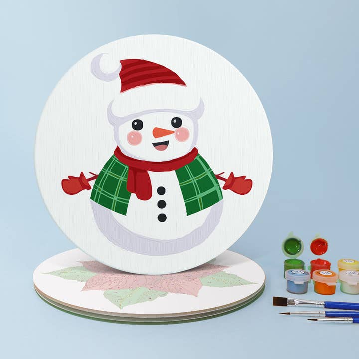 6 Piece Christmas Placemat Set 20cm - Set 28 for wholesale by Paint Your Numbers
