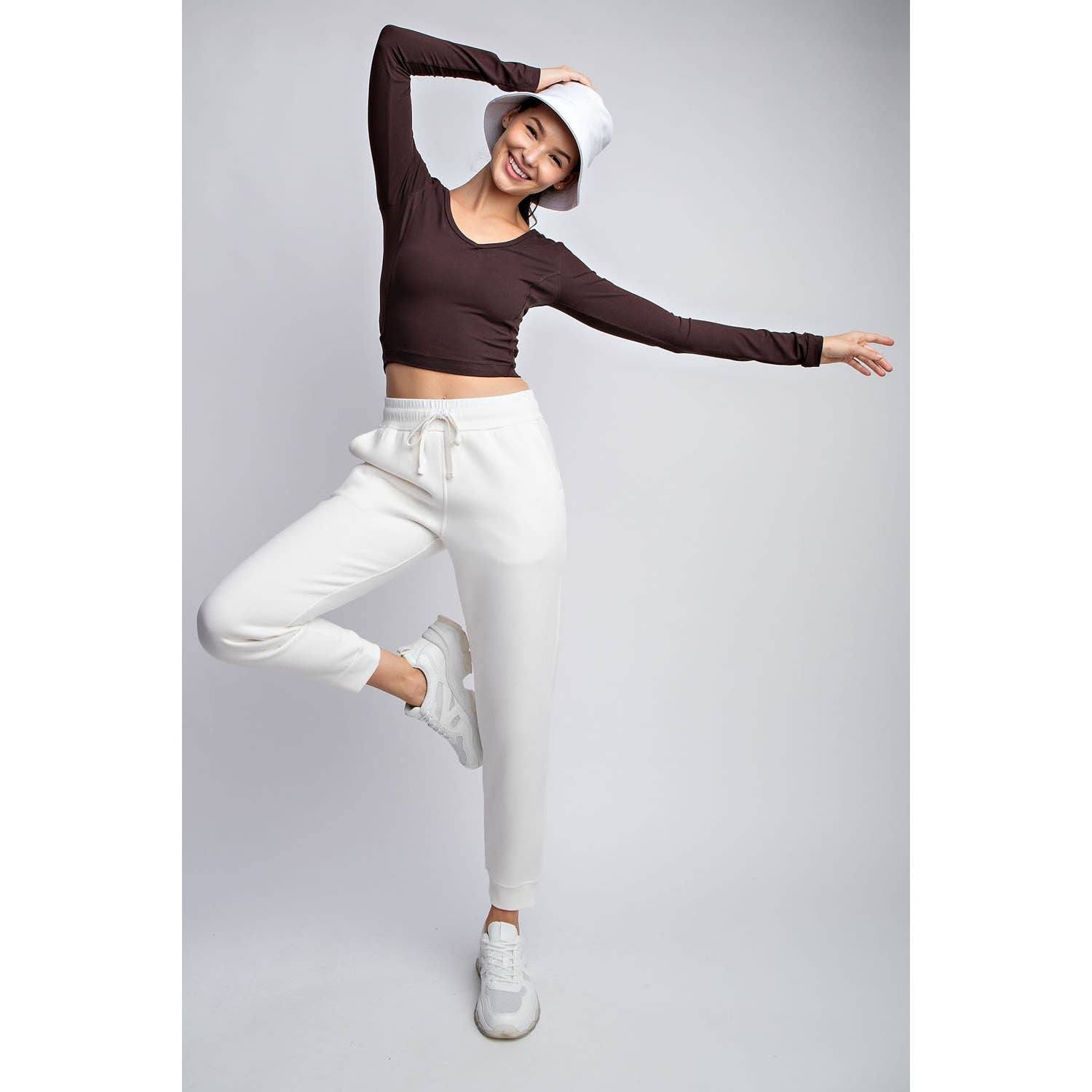 Rae Mode – wholesale Athletic sweatpants/jogging bottoms – Women's – FLEECE FRENCH TERRY SWEATPANT0