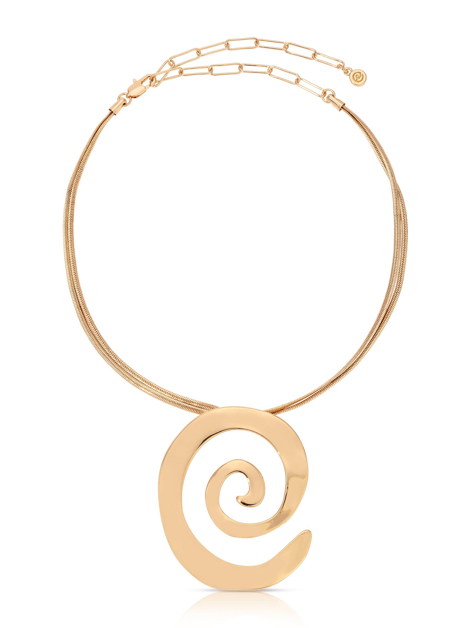 Ettika - Wholesale Pendant/Charm Necklace - Aura Swirl Necklace0