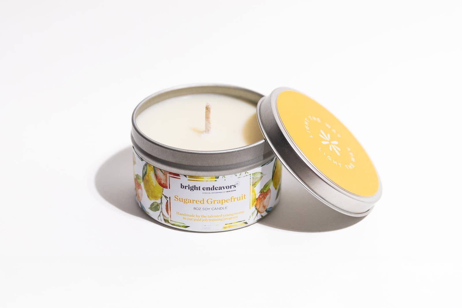 Bright Endeavors - Wholesale Jar/Filled Candle - Sugared Grapefruit4