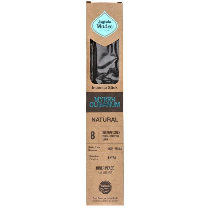 Sage, Myrrh, and Natural Frankincense Incense - Sacred Mother for wholesale by Vives de la Cortada S.L