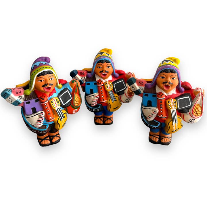 Zoe Artcrafts – wholesale Decorative figurine – Ekeko - Home Accent, handmade, from Peru, ceramic figurine