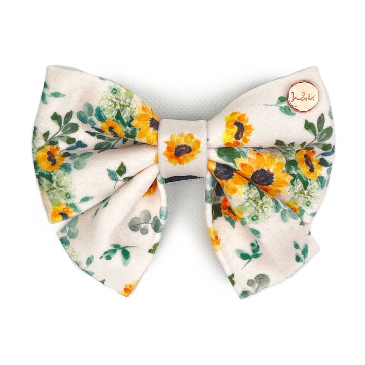 Velvet Dog Sailor Bow Tie // Sunflower Child for wholesale by Holly and Co Australia Pty Ltd