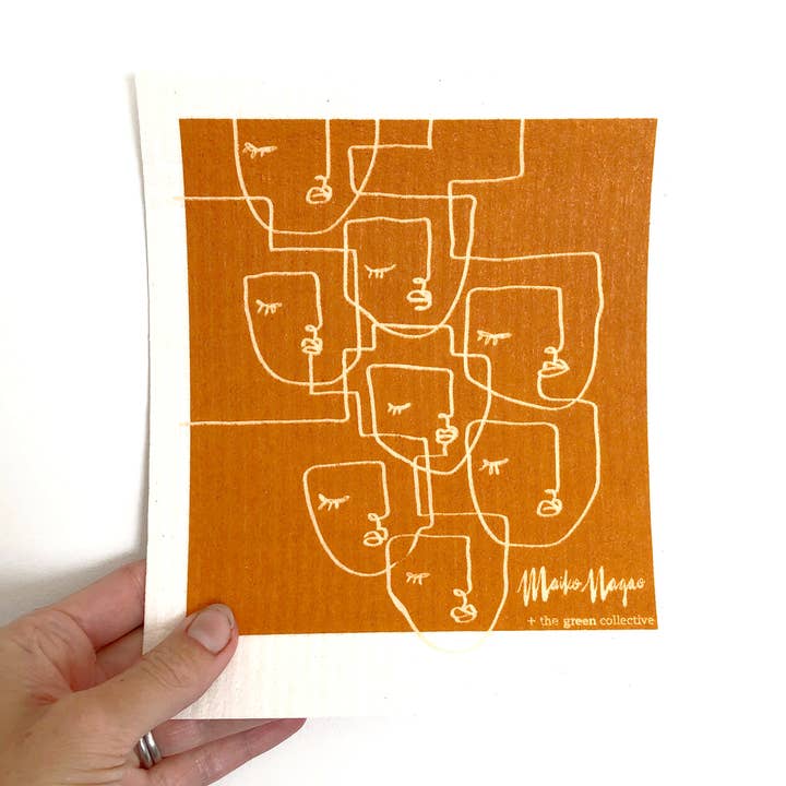 The Green Collective - Wholesale Dishcloth - Calm Swedish Dishcloth Spruce0