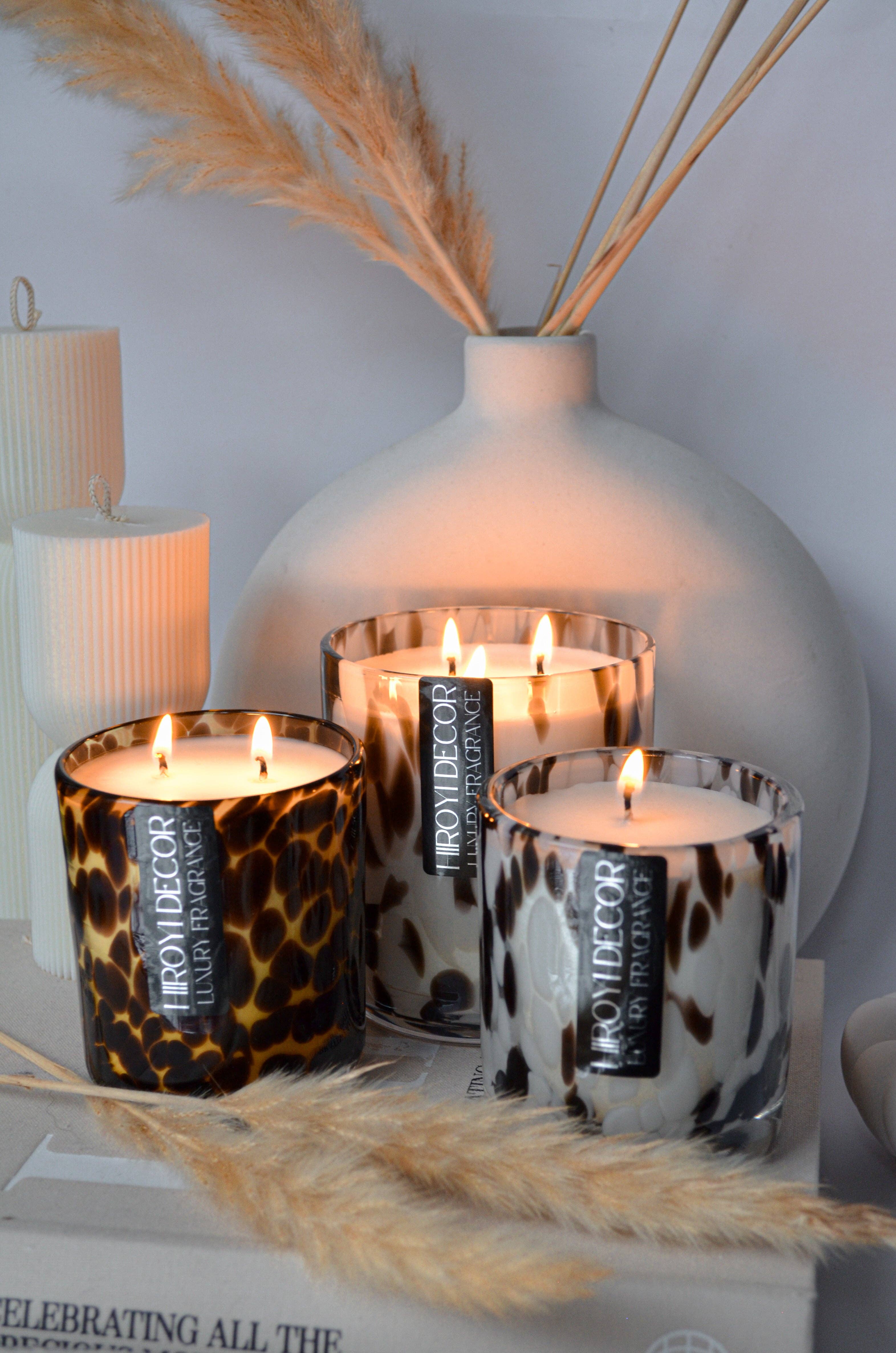 Hiroyi Decor - Wholesale Jar/Filled Candle - Petit Dalmatian Luxury Candle3