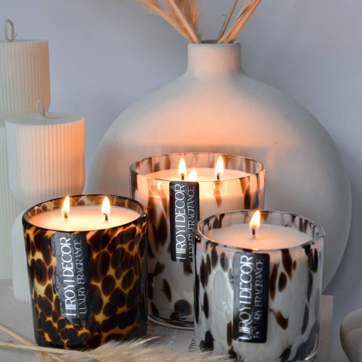 Hiroyi Decor - Wholesale Jar/Filled Candle - Petit Dalmatian Luxury Candle3