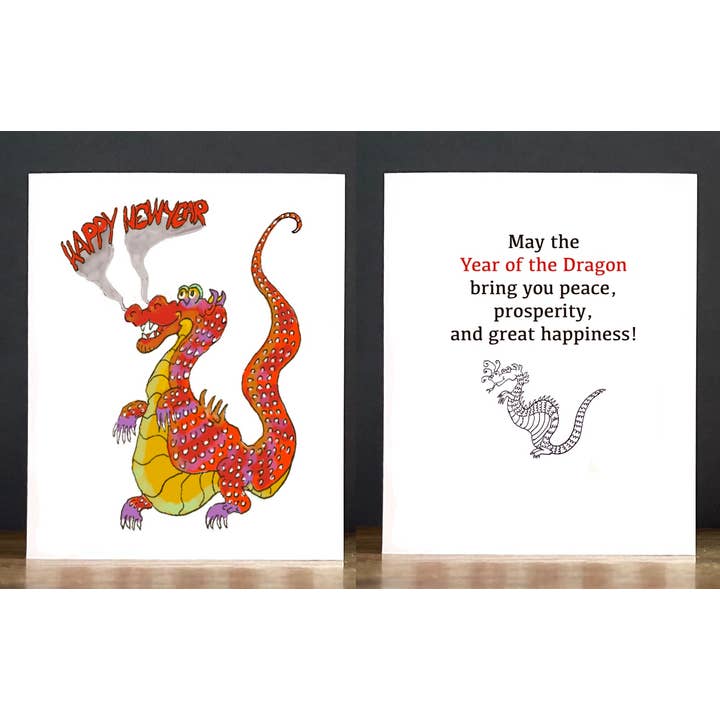 New Year's: The Year of the Dragon for wholesale by Cards by Charlot