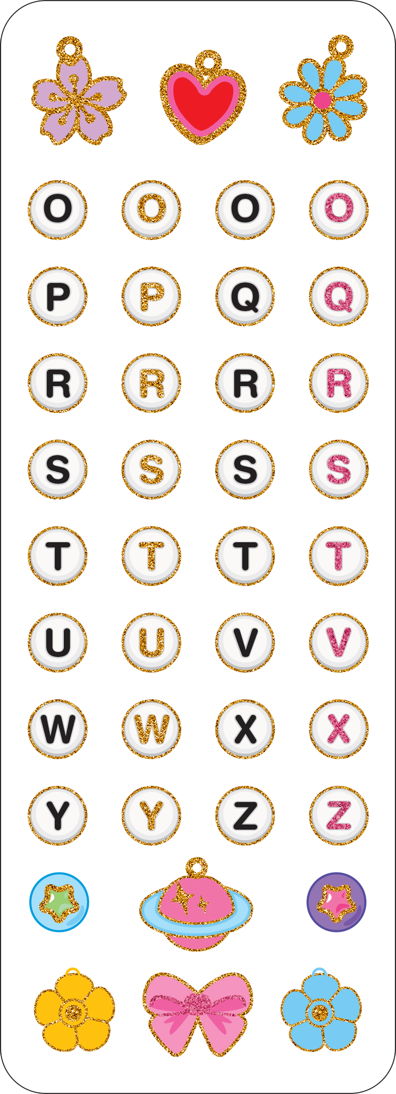 Peter Pauper Press - Wholesale Sticker - Kids & Baby - Friendship Bracelets Sticker Set4