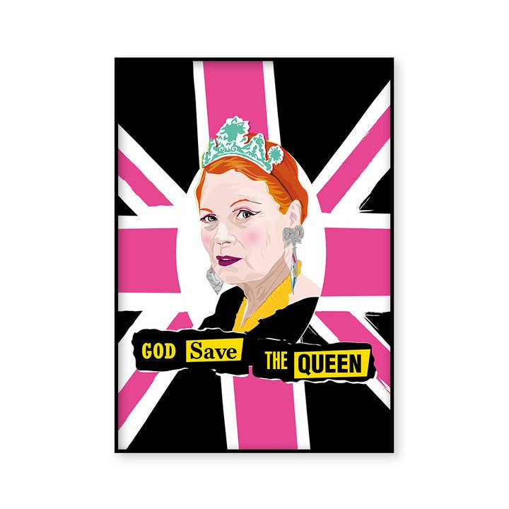 Sabi Koz - Vente Poster - Affiche de mode Union Jack de Vivienne Westwood1