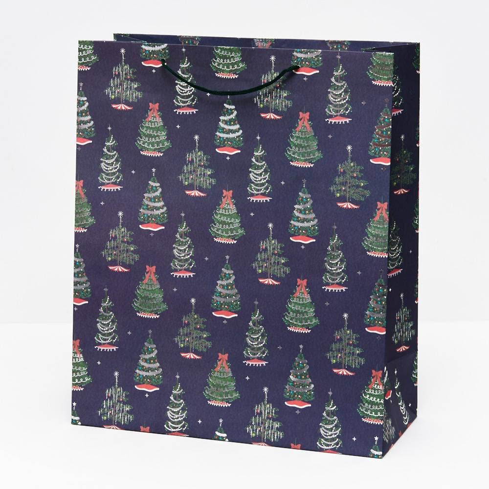 Paper Source Wholesale - Wholesale Gift Bag - Tinsel Tree Christmas Gift Bag4