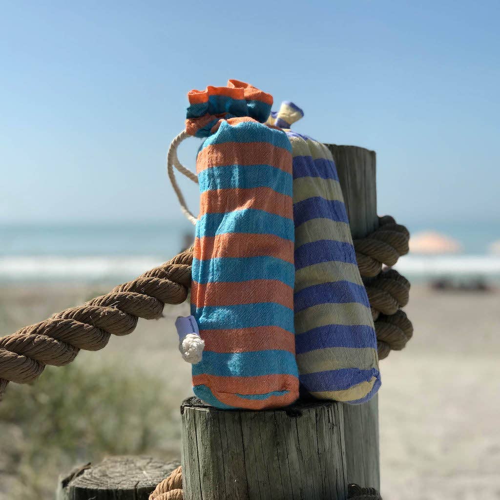 Ailera - Vente Serviette de plage - Serviette Hammam Clara en coton 100 % naturel14