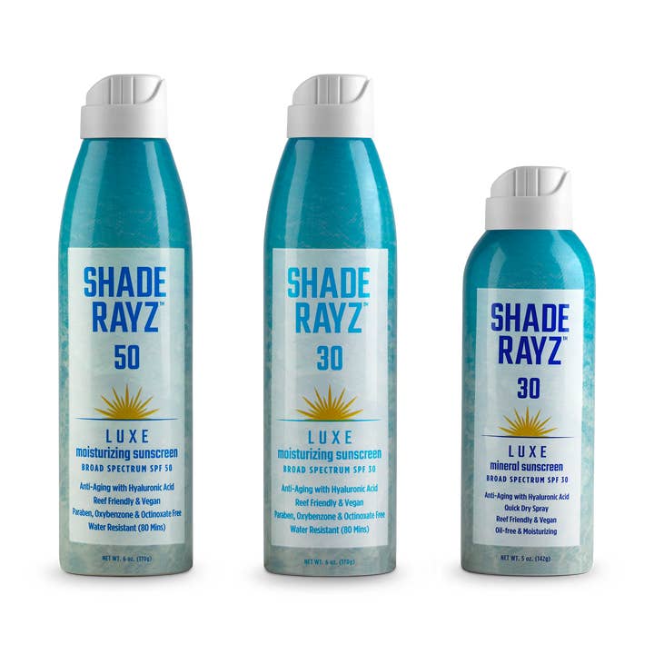 LUXE Anti-Aging Sunscreen Bundle Mineral Sunscreen SPF 50 | Clean, Reef-Safe, Water-Resistant for wholesale by Shade Rayz