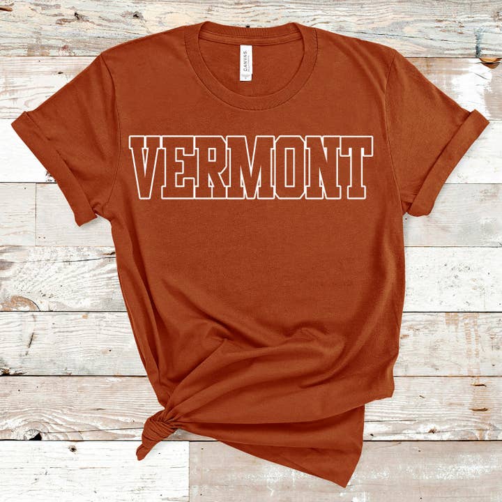 LA Shirt Company - Wholesale T-Shirt (Graphic) - Women's - VERMONT - BELLA GRAPHIC TEE