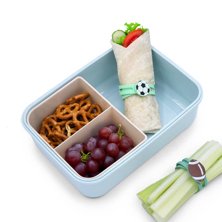 Silicone Sandwich Wrap Straps 6 Pack for wholesale by melii