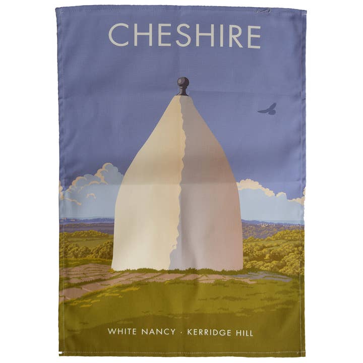 Torchon Cheshire - White Nancy, Kerridge Hill pour la vente par Town Towels