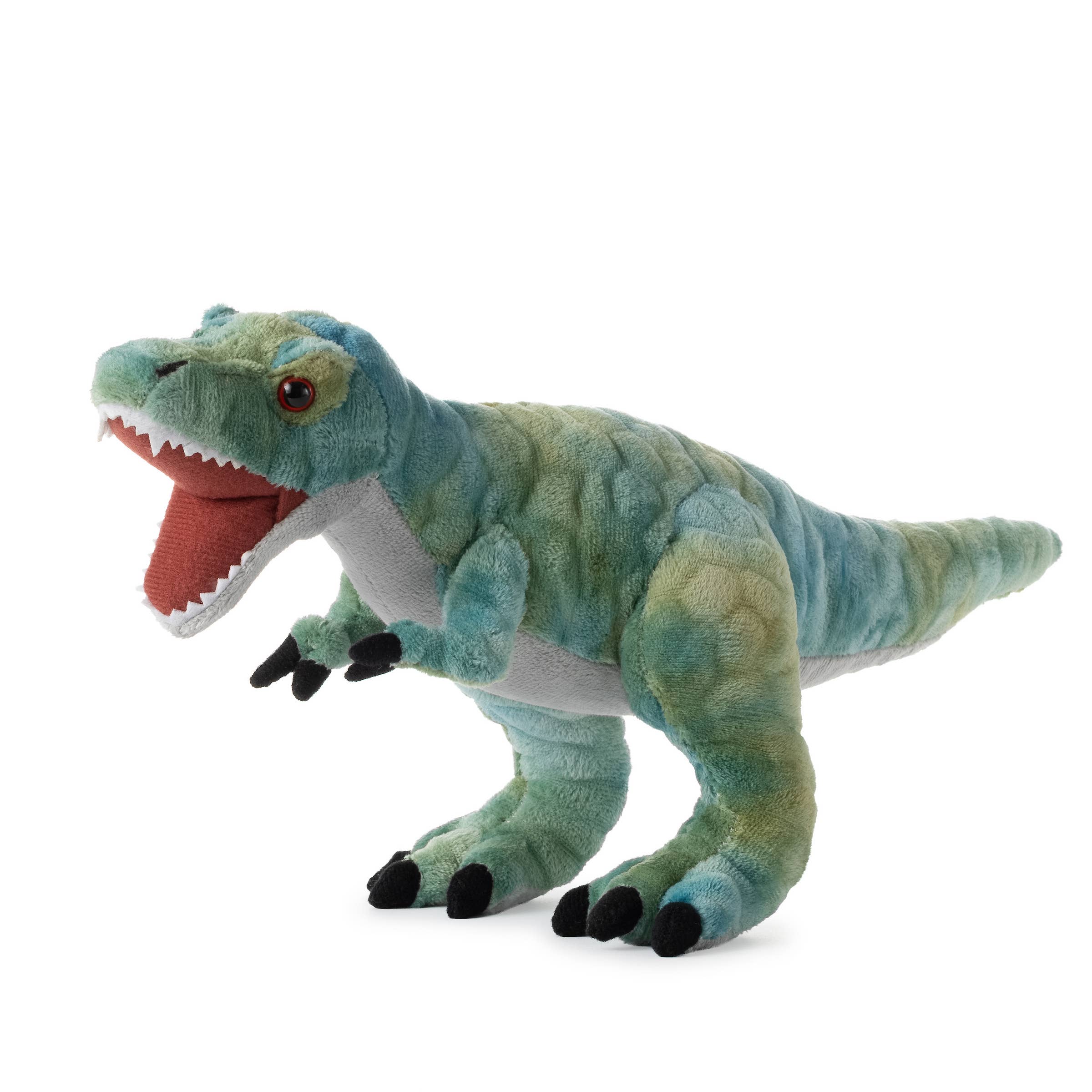 The Petting Zoo - Wholesale Stuffed/Plush Toy - Kids & Baby - Dino T-Rex Green Small 15" (37cm)0