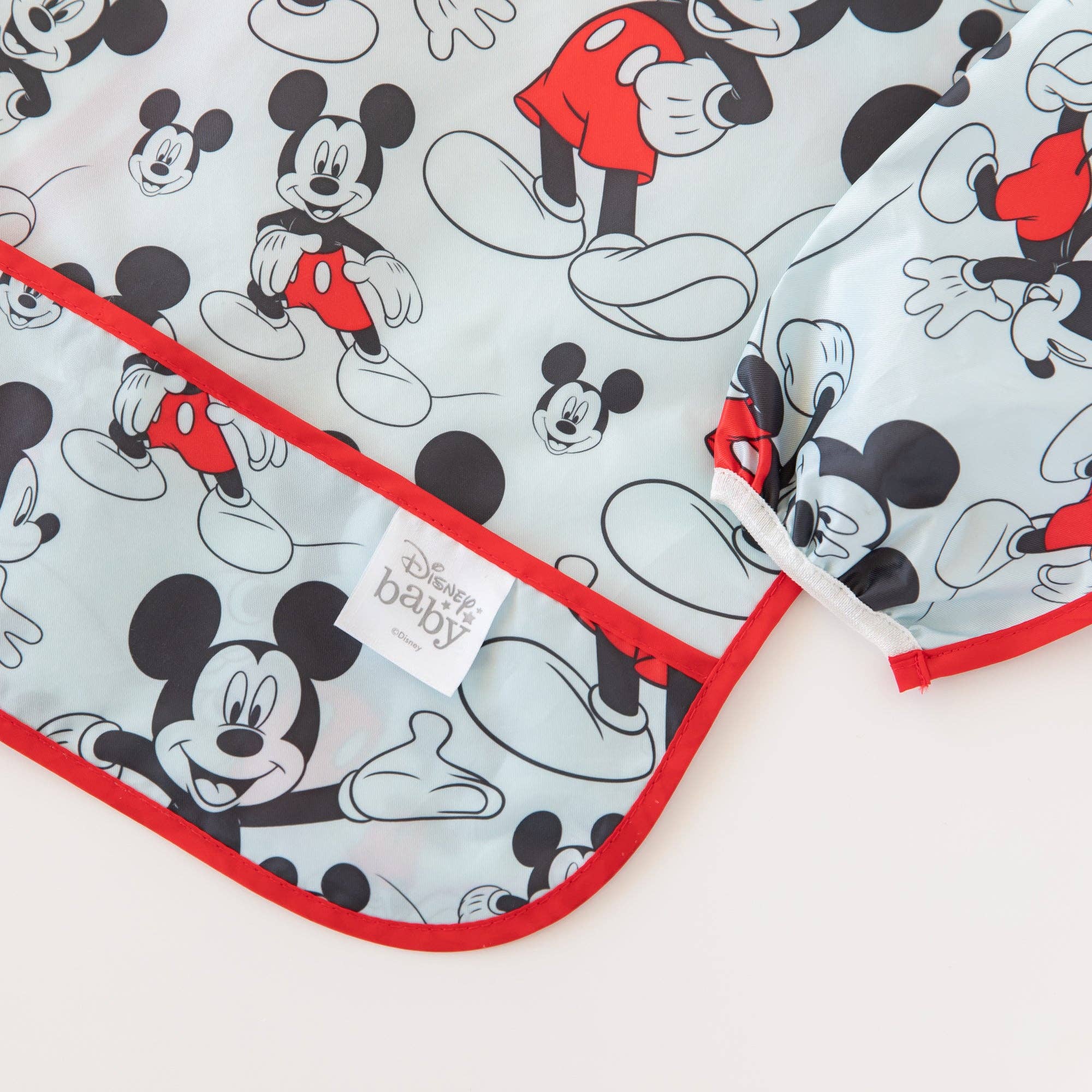 Bumkins - Wholesale Bib - Baby - Sleeved Bib: Mickey Mouse7