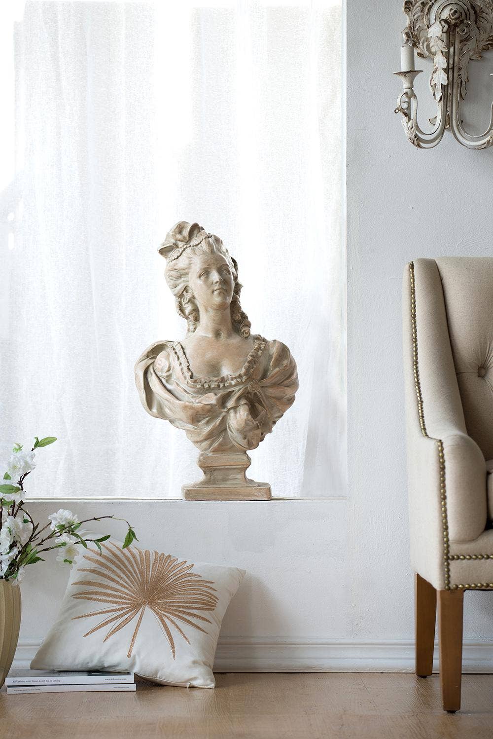 A&B Home Group Inc. - Wholesale Decorative Figurine - 15.5x11.5x25.5" Henrietta Bust Statue0