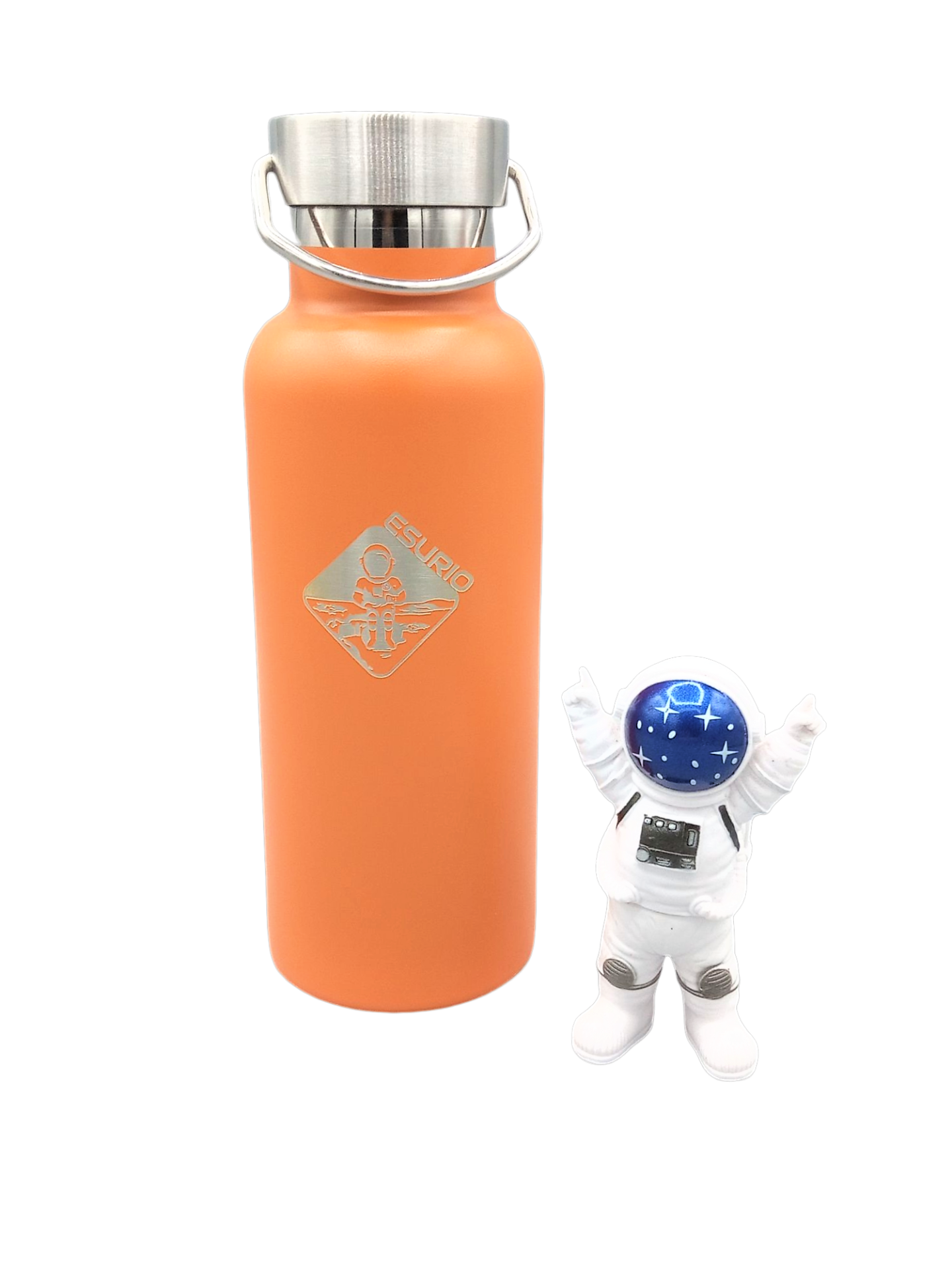 ESURIO - Wholesale Water Bottle - “Arcturus” isothermal bottle 500 ml Orange Solaire1